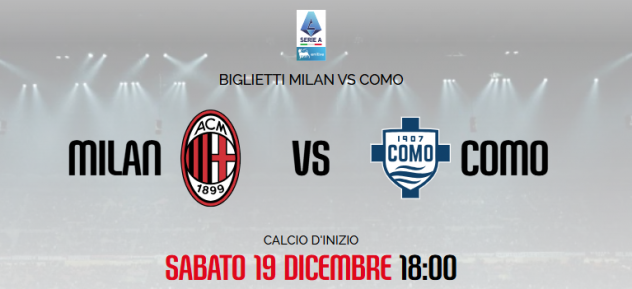 VENDO BIGLIETTI MILAN COMO