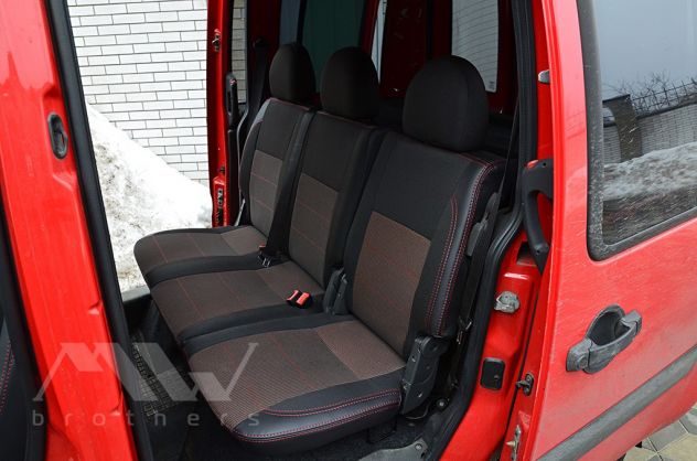 Fodere coprisedili su misura per Fiat Doblo 1 (2000-2015) - Foto 15