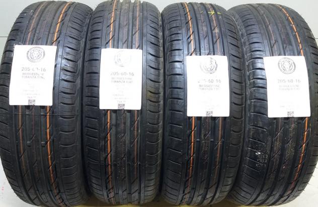 4 GOMME 205 60 16 BRIDGESTONE A74133