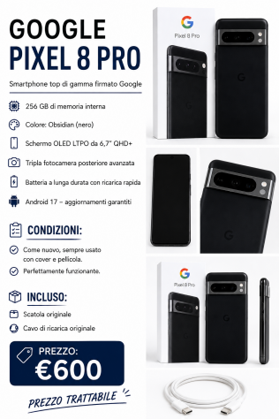 Google Pixel 8 pro 256 GB
