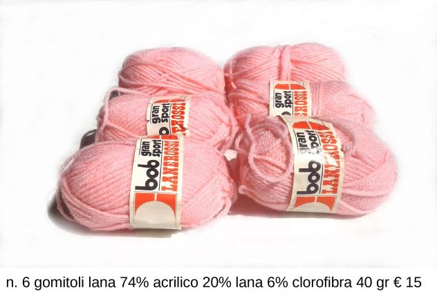 GOMITOLI LANA ALTRI COLORI DISPONOBILI A RICHIESTA - Foto 2