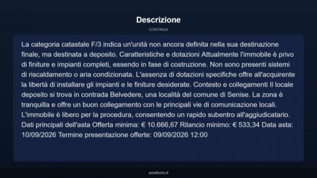Immobile in asta di 55 m² in vendita a Senise - Foto 5