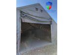 STRUTTURE PER STALLE  PREFABBRICATE PREZZI IN PUGLIA 8,0 X 28,0 X 5,12 MT.