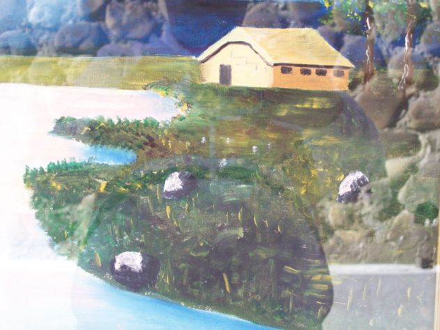 Quadro "UNO SGUARDO sul LAGO" - Foto 3