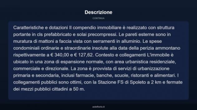 Immobile in asta di 8 m² in vendita a Spoleto - Foto 9
