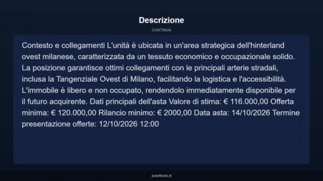 Immobile in asta di 140 m² in vendita a Settimo Milanese - Foto 8