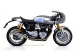 Terminale di scarico Arrow per Triumph Thruxton 1200 R Rs Pro Racing