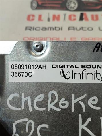 AMPLIFICATORE ANTENNA JEEP Cherokee 5° Serie 05091012AH ENS (0813) - Foto 3