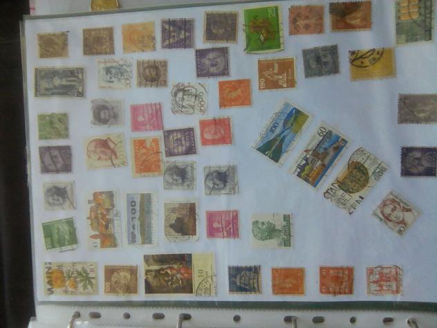 lotto 150 francobolli - Foto 2