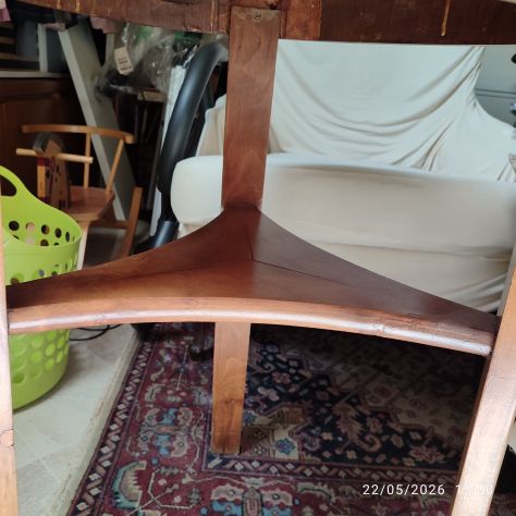 TAVOLO TONDO VINTAGE ANNI 50 60 - Foto 6