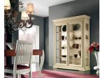 Credenza in Legno Shabby Chic Provenzale cod 007 Fianchi Vetro