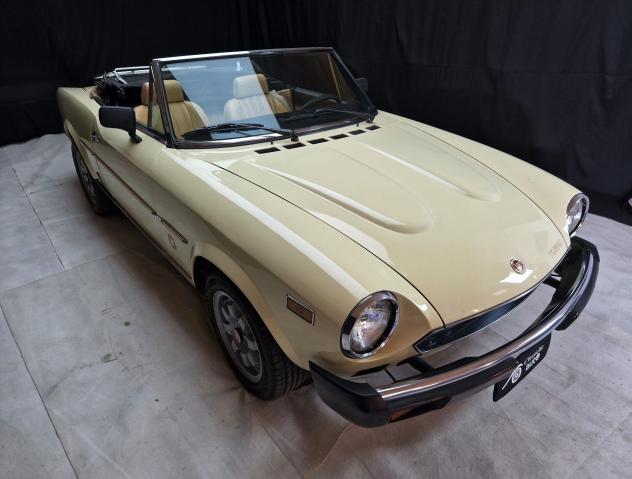 Fiat 124 Spider Turbo 2.0 cc certif. ASI CRS