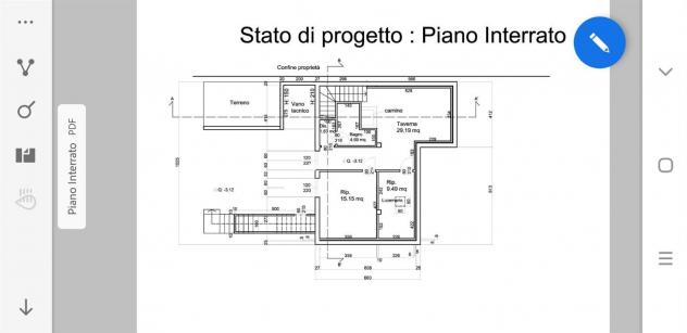 COLLINA DI OSTERIA NUOVA VENDESI CASA SINGOLA ALLO STATO GREZZO CON TERRENO - Foto 20