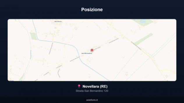 Immobile in asta di 202 m² con più di 5 locali e box auto in vendita a Novellara - Foto 18