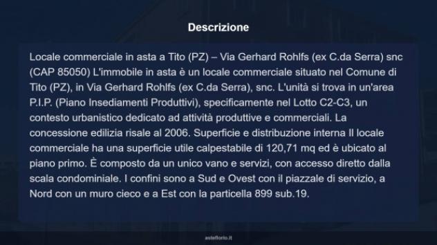 Immobile in asta di 120 m² in vendita a Tito - Foto 4