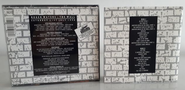 ROGER WATERS THE WALL LIVE IN BERLIN, Pink Floyd, 2CD, 1990. - Foto 6
