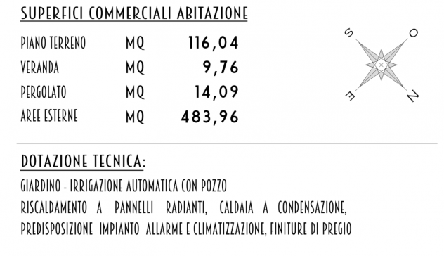 Villa in vendita a Pietrasanta 116 mq Rif: 1253748 - Foto 5