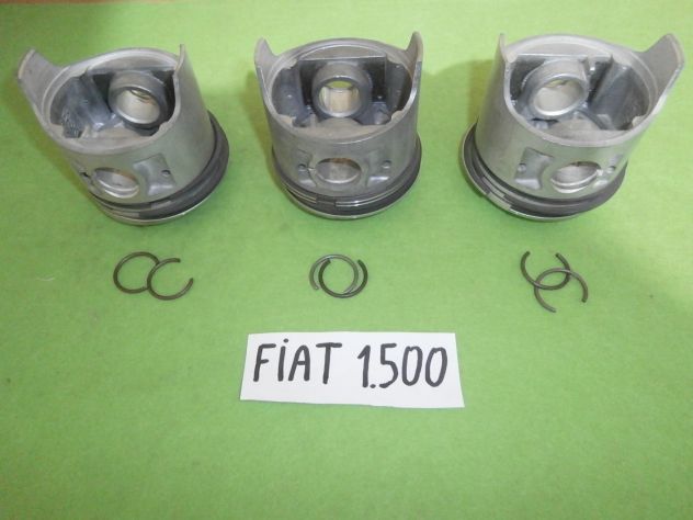 PISTONI FIAT 1500 BERLINA CABRIO LUNGA d77.2 PISTON GEAR FIAT 1500 C L CABRIO - Foto 4