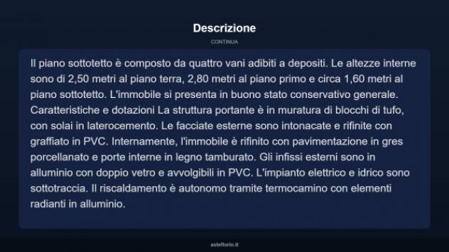 Immobile in asta di 169 m² con più di 5 locali in vendita a Pastena - Foto 17