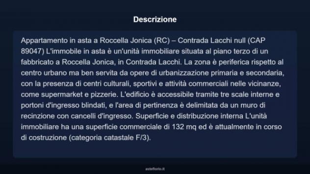 Immobile in asta di 132 m² in vendita a Roccella Ionica - Foto 4