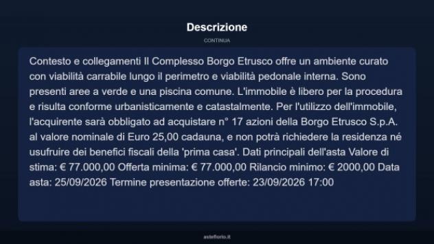Immobile in asta di 38 m² in vendita a Scarlino - Foto 12