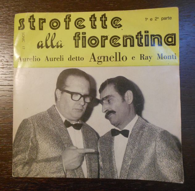 45 GIRI, n. 4 dischi strofette, barzellette, scenette comiche in vermacolo fior - Foto 2