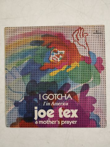 Disco Vinile 45 giri di Joe Tex - "I gotcha" originale del 1972.