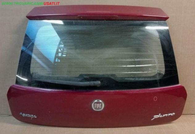 PORTELLO ROSSO AMARANTO C/MOT. (Picc.Sgn Spoiler) STEMMA ROSSO 999-U65507 Carrozzeria  Lamierati esterni  Portello  Portello post. ABARTH - GRANDE PUN