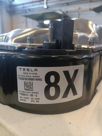 PACCO BATTERIA TESLA Model 3 Serie 170001299B 3D3/3D7 elettrica 1 (17) - Foto 7