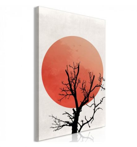Quadro Albero Col Sole Cm.40x60 ARREDALACASA