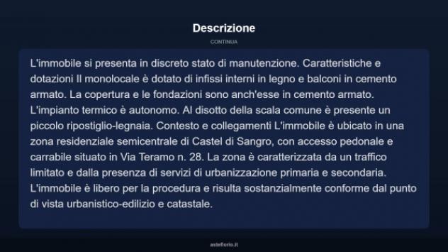 Immobile in asta di 62 m² in vendita a Castel di Sangro - Foto 17