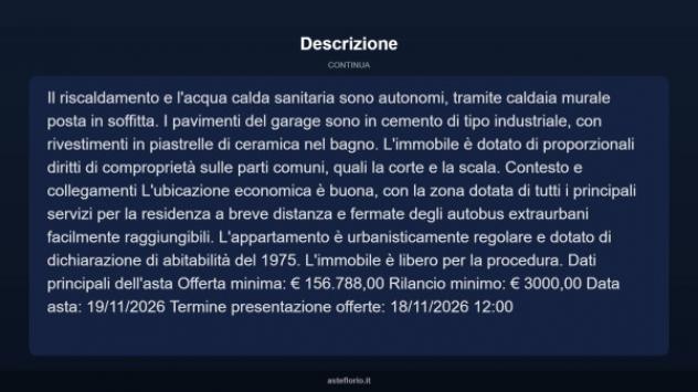 Immobile in asta di 176 m² con più di 5 locali e box auto in vendita a Corinaldo - Foto 17
