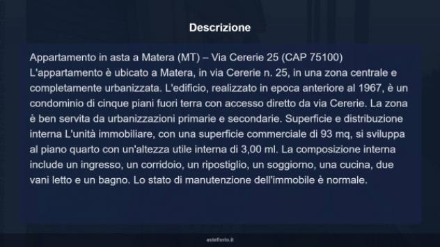 Immobile in asta di 93 m² in vendita a Matera - Foto 14