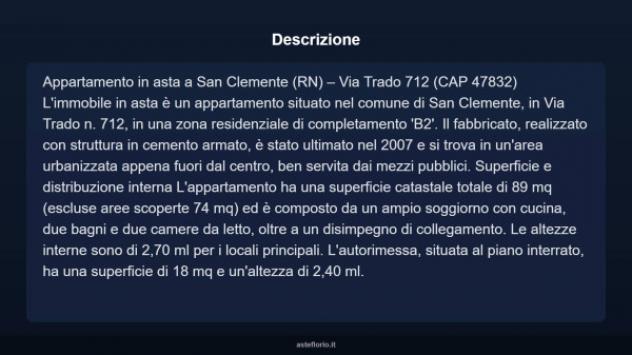 Immobile in asta di 89 m², box auto in vendita a San Clemente - Foto 18