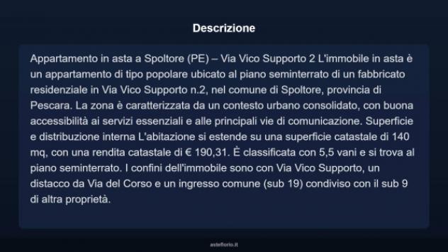 Immobile in asta di 140 m² in vendita a Spoltore - Foto 5