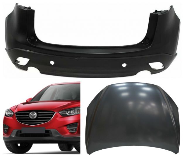 Mazda Cx5 paraurti cofano musata 12-17