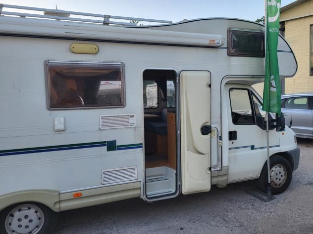 CAMPER MCLOUIS DUCATO MANSARDATO 6 POSTI DINETTE FERRO CAVALLO U GENERALI USATO - Foto 5