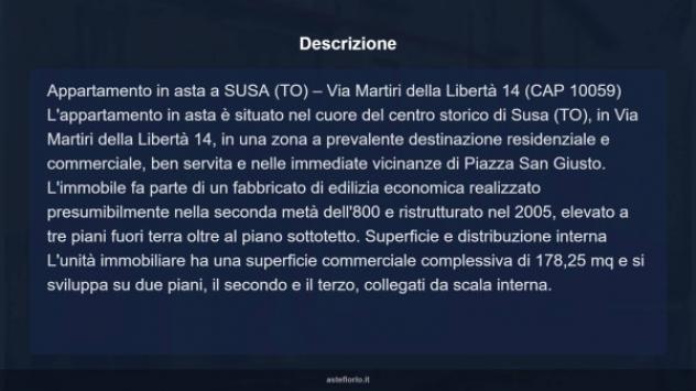 Immobile in asta di 178 m² in vendita a Susa - Foto 14