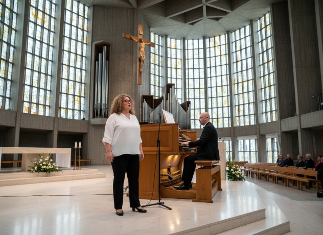 Cantante lirica e organista a Mariano Comense