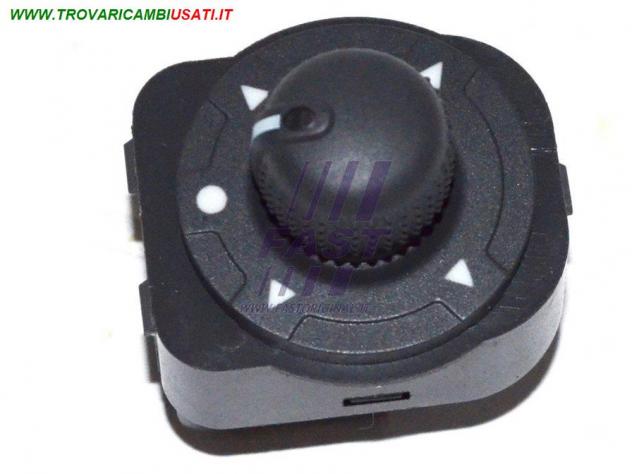 INTERRUTTORE SPECCHIETTO FIAT DUCATO 06/ 14 DOBLO 09 FIORINO 0712-PIN FT82229  FIAT - DOBLO - 2010  2015, FIAT - DOBLO CARGO - 2010  201