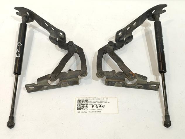 CERNIERE COFANO ANTERIORE DX E SX BMW X5 Serie (E53) 41617006123 41617006124 M57N306D2 (9906) - Foto 2
