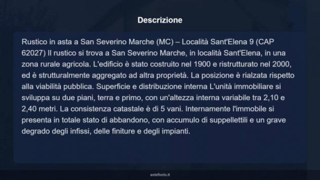 Immobile in asta di 75 m² in vendita a San Severino Marche - Foto 12