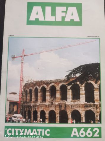 Gru a torre ALFA A662 32 m x 46 m – Portata 2.500 Kg - 1.000 kg in punta - Foto 2