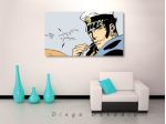 Quadro Corto Maltese dipinto a mano pop art
