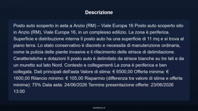 Immobile in asta di 11 m² in vendita a Anzio - Foto 4