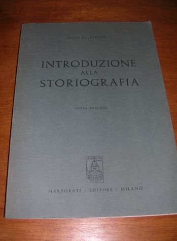 INTRODUZIONE ALLA STORIOGRAFIA