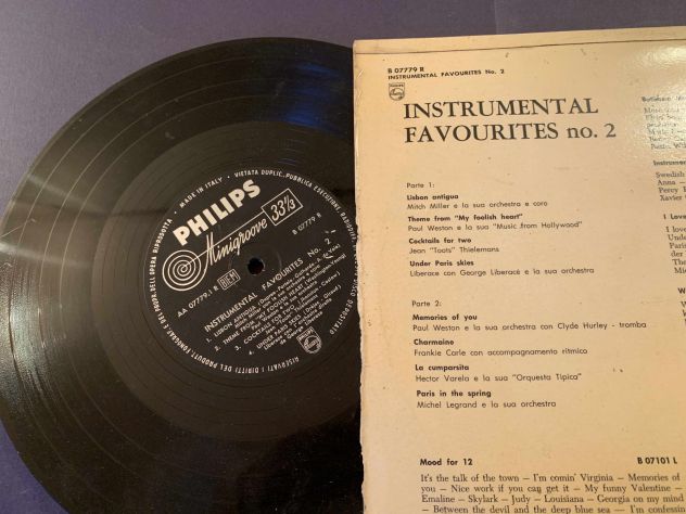 Vinile 33giri INSTRUMENTAL FAVOURITES no. 2 Lotto 45 - Foto 6