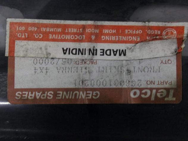 266031008201 SPOILER INFERIORE PARAURTI ANTERIORE TATA SUMO 4X4 (2000) RICAMBIO NUOVO - Foto 5