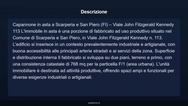 Immobile in asta di 768 m² in vendita a Scarperia e San Piero - Foto 4