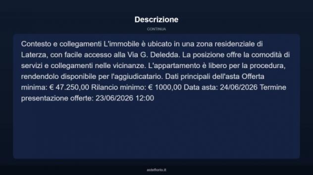Immobile in asta di 79 m² in vendita a Laterza - Foto 13
